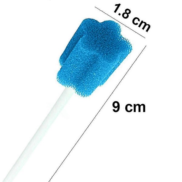 100 kpl Suun Sieni Steriili Suunhoitosieni Suunhoito A Blue