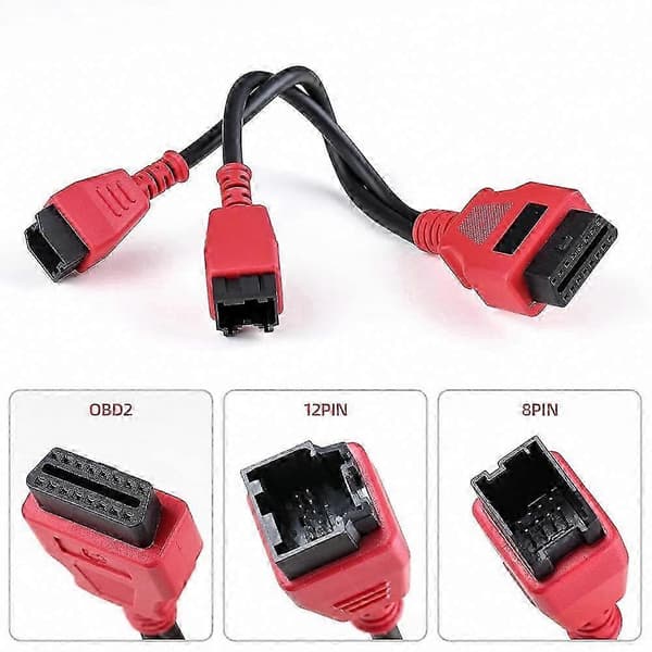12+8 adapterkabel för Chrysler, Dodge Ram, Jeep – kringgå säkerhetsgateway för Autel Maxisys