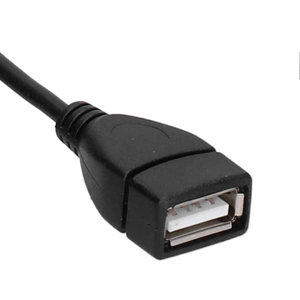 USB Switch Forlængerkabel Han til Hun 28AWG Elektronisk Tilbehør til Ventilator LED
