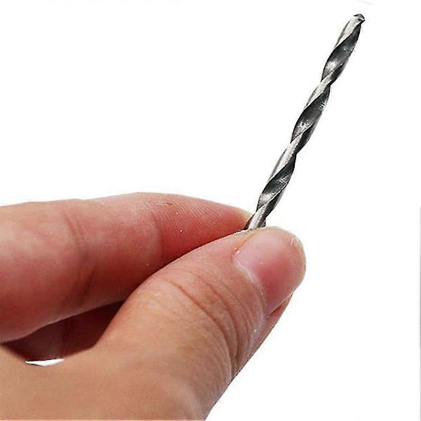 40 stk. 0,5 mm-2,0 mm rett skaft mini drillbits sett, små mini drillbits fullslipte HSS