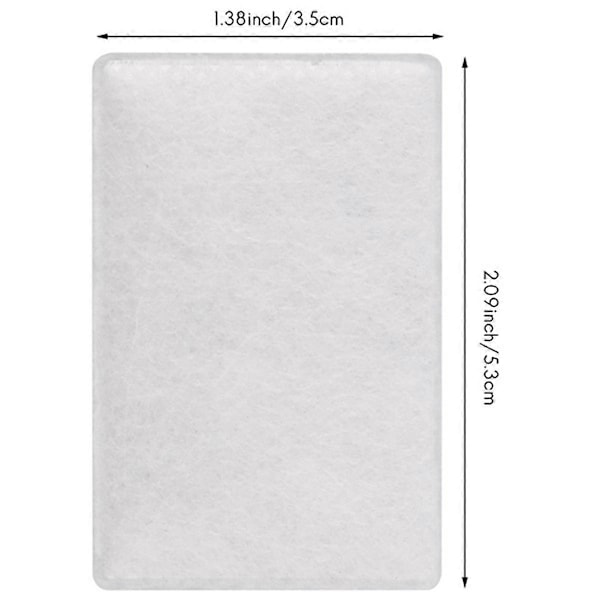 60 stk. Engangs Luftfiltre Premium Engangs Universal Erstatningsfiltre til AirSense 10 AirCu