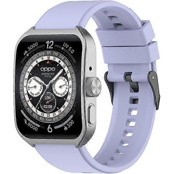 Til Huawei Watch Gt2 Pro Holdbar Rem Stødsikker Rem Anti-ridse Armbånd Purple 22mm