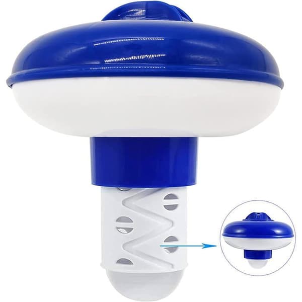 Flydende klordispenser til spa og pool - Udtrækkelig tablet dispenser (12,7 cm)