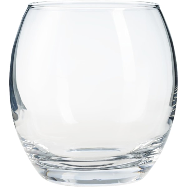 Tumblerglas - Vand, Whisky, Juiceglas - Klar Glasmateriale - 380ml - Pakke med 6