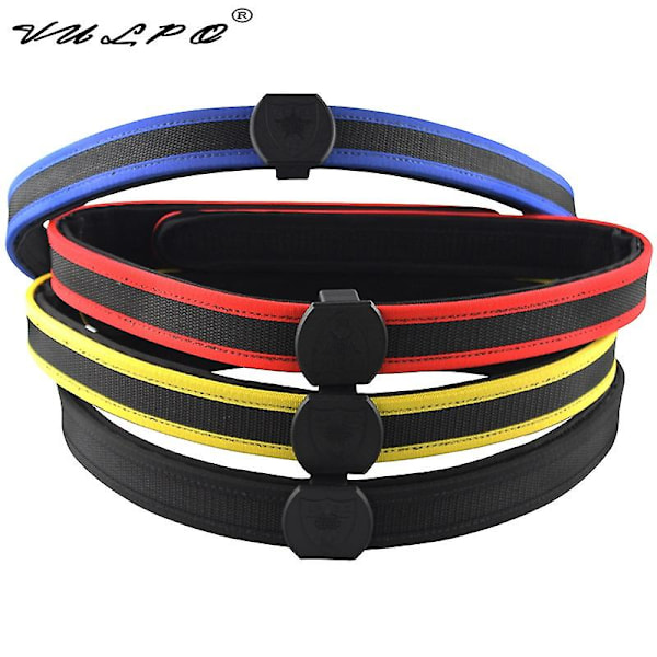 Ipsc Tactical Nylonvyö Sotilaallinen Vyötärö Raskaan Käytön Harjoitusvyö Ulkoiluun Belt  Blue L 130cm