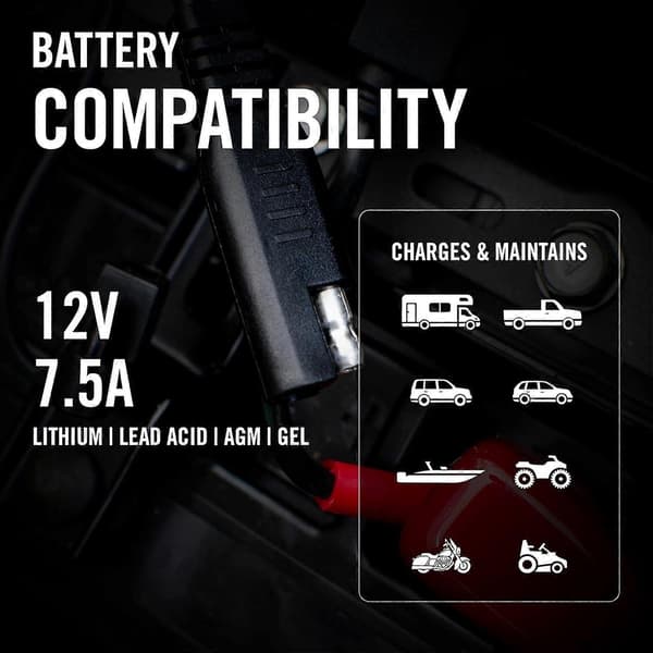 Batteri Tument Ring Terminal Shell Tilbehørskabel - SAE hurtigkobling 18-tommers ledningsadapter