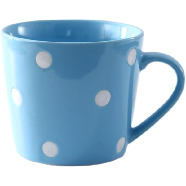 Coffee Mug Cute Ceramic Polka Dot Mark Cup 200ml Creative Personality Trend Water Cup Home Milk Breakfast Coffee Cup