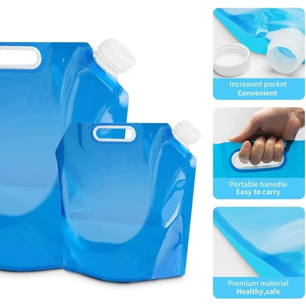 IC Vandkander (2 stk) sammenfoldelige 5+10 liter