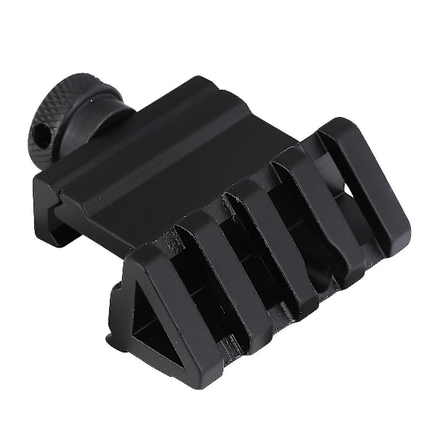 5X4,5cm Svart 45 Graders Sidomonteringsskena Offset Skena För Ficklampa Utomhus (svart) Dt2788