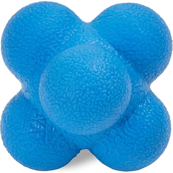 Reaktive gummibolde til koordineret smidigheds-, hastigheds- og reflekstræning (2-pak)