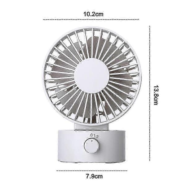USB Lille Ventilator Ny Kontor Skrivebordsventilator Mini Lydløs Lille Elektrisk Ventilator