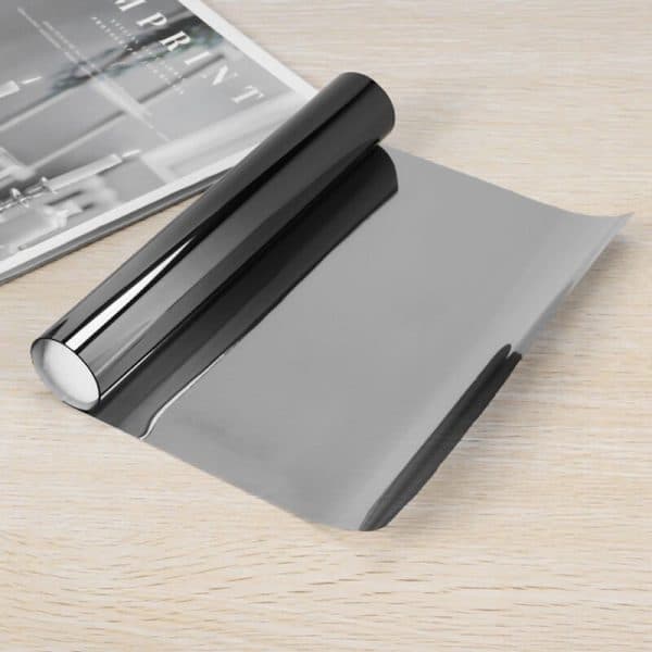 Bilrudefilm Superior Aluminium Forrude Solskærm Gradient 20X150Cm (Sort)