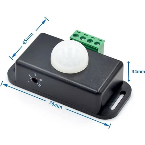 PIR bevægelsessensorer 12V-24V – Infrarød LED-strip controller