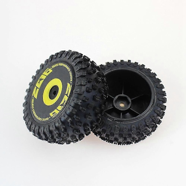 4 st Däck till Fram- och Bakhjul för Wltoys 144001 144010 RC-bil