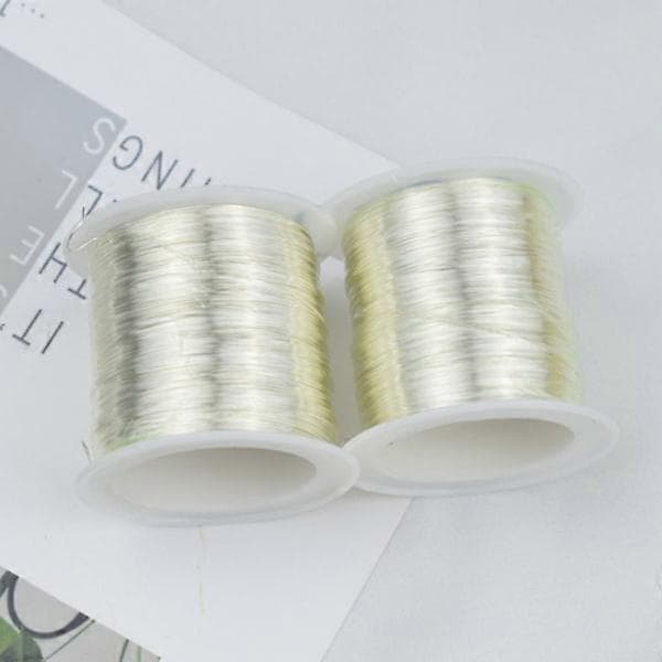 Messinkilanka korulanka White and pink 0.3mmsilver
