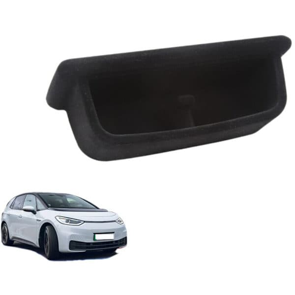 Oppbevaringsboks for bilens dashbord, skjerm bak, for ID.3 ID3 tilbehør, flocking