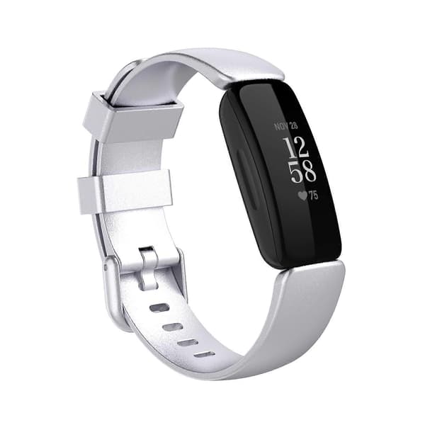 For Fitbit Inspire 2 TPE Klokkereim Silver