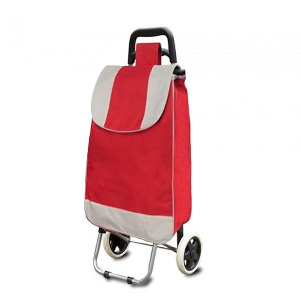 Indkøbsvogn Erstatningstaske Stor Kapacitet Oxford Stof Vandtæt til Brugsvogn Slidstærk med Sidelommer og Baglomme Trolley Taske Style G