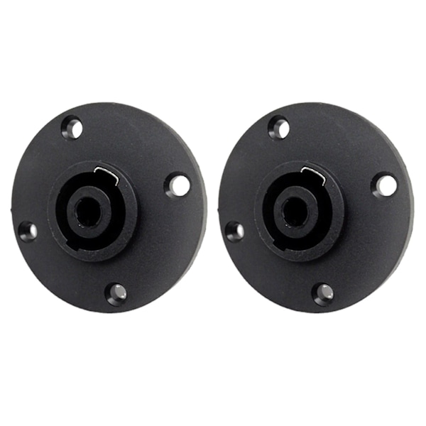 Speakon Stikkontakt 4-polet Speakon Twist Lock Låsesystem 1 set of 2