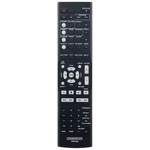 AXD7688 Fjernkontroll for Pioneer AV Receiver XC-P01 XC-P01-K XC-P01-S XC-P01DAB XC-P01DAB-K XC-P01DAB-S