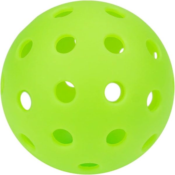 3-pak pickleballball 40 huller utendørs pickleballball pickleballer hule treningsball med flere farger Green