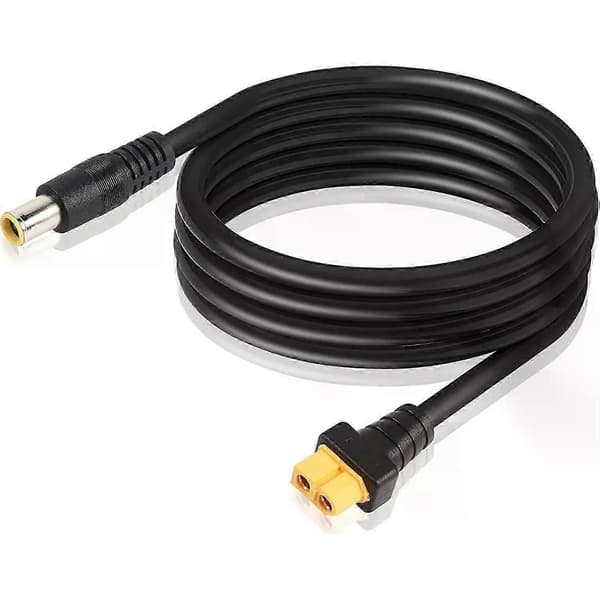 DC 8mm til XT60 strømkabel 14AWG DC 7909 han til XT60 hun adapterkabel til solpanel bærbar strømstation solgenerator