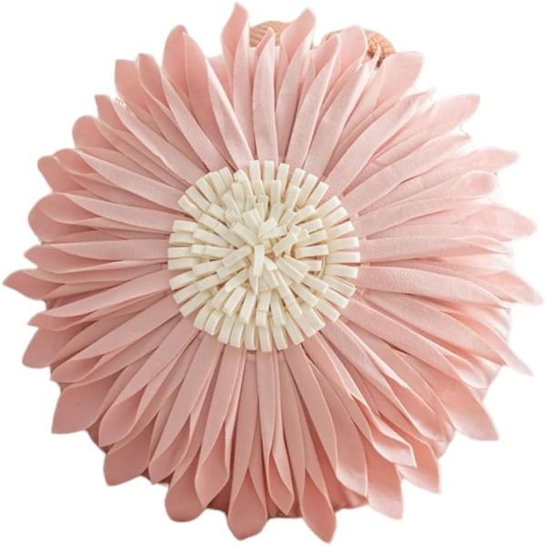 Kuddfodral Ins Stil Rosa Blomma Kuddfodral 1 st-L 45*45Cm-D