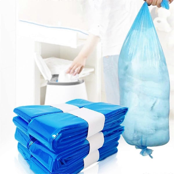 10 stk Bleiebøtte Refillposer Kompatible med Diaper Angelcare Bleiebøtter Refill for Trygge Havner Stuer