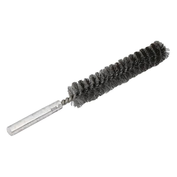 2x 17cm Lengde 20mm Diameter Rustfritt Stål Wire Rør Rengjøringsbørste