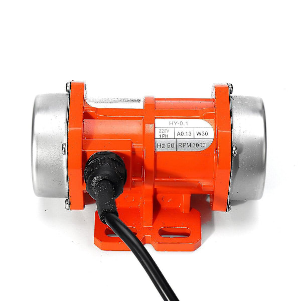 Beton Vibrationsmotor 15w/30w 220v 3000rpm Enkeltfaset Aluminium/Motor Hastighedsregulator