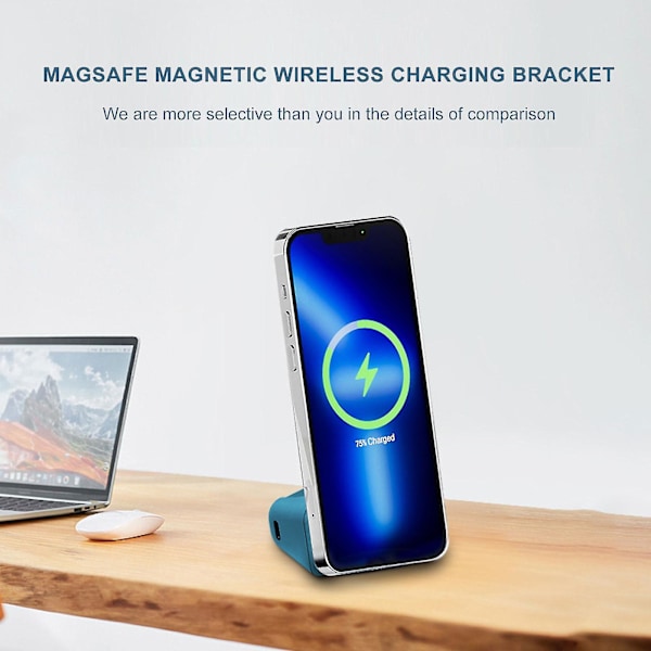 Magnetisk Handhållen Kamerahållare med Sugfunktion, Mobiltelefonhandtag med Trådlös Bluetooth-kamerautlösare Black