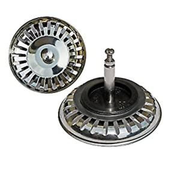 Universal rustfri stål si - 80 mm - Excenterstyring - Vask tilbehør