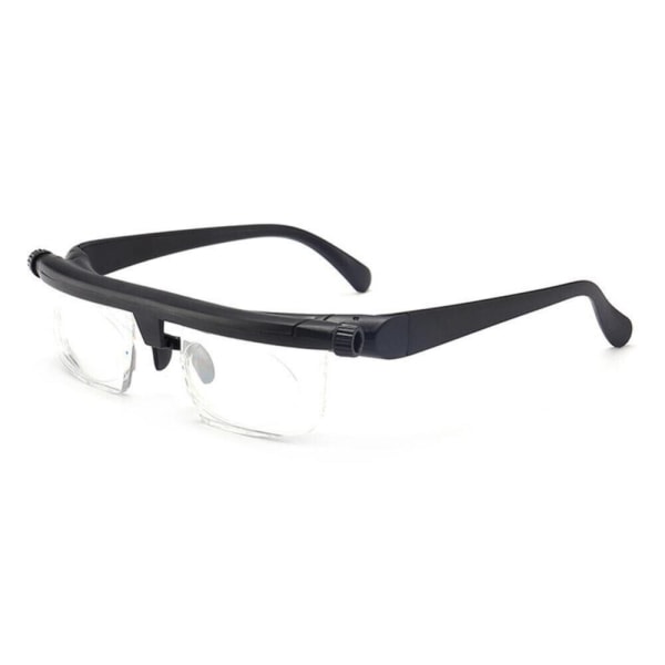 2 par justerbare briller med fokuslinse -3 til +6 dioptrier