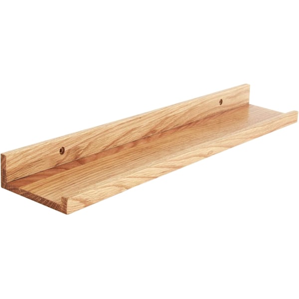 Wood Floating Shelf,Wall Mounted Shelf 30cm,Rustic Hanging Wall Shelf