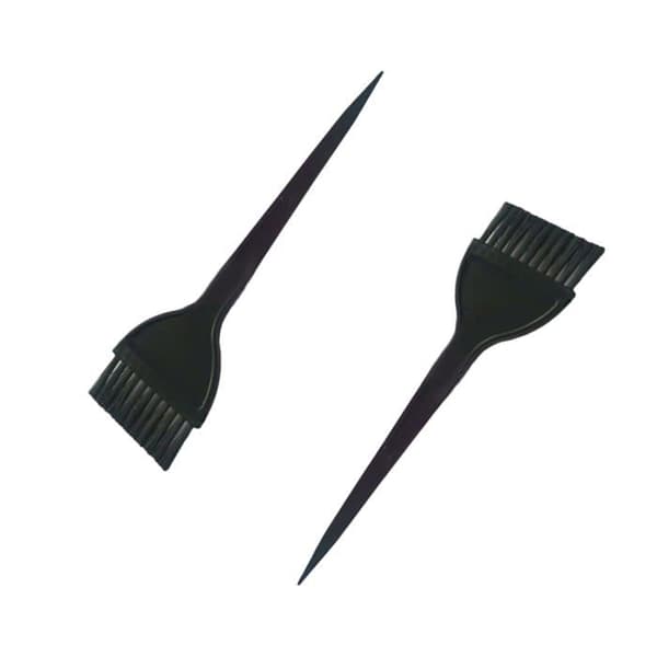 Hårfarvebørste - 2 stk., 20x6 cm - DIY hjemmebørste - hårtilbehør