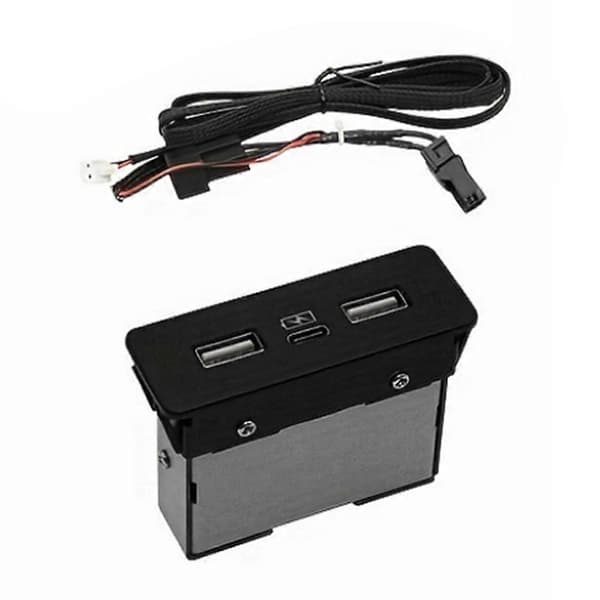 12V Biloplader Dobbelt USB til