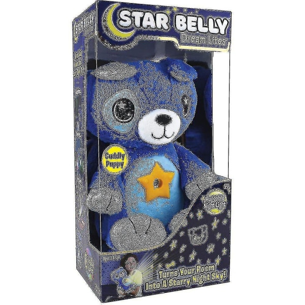 Star Belly Dream Lites täytetty eläin yövalo valo sateenkaarella täytetyt led-eläimet pehmeä pehmo