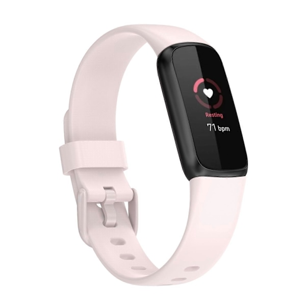 Silikonarmband till Fitbit Luxe, Storlek: S S Brown