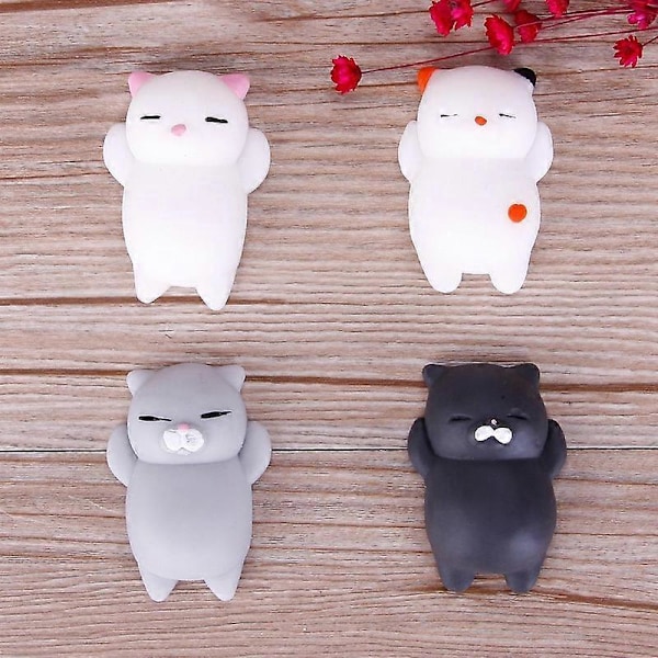 Tecknad Djur Mochi Squishy Katt Säl Helande Leksak Mjuk Kläm Avreagera Rolig Gåva KAESI Sun