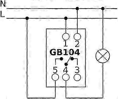 For GreenBlue GB104 DIN-skinne Panel 16A Digital Timer Maks. 240 Programmer