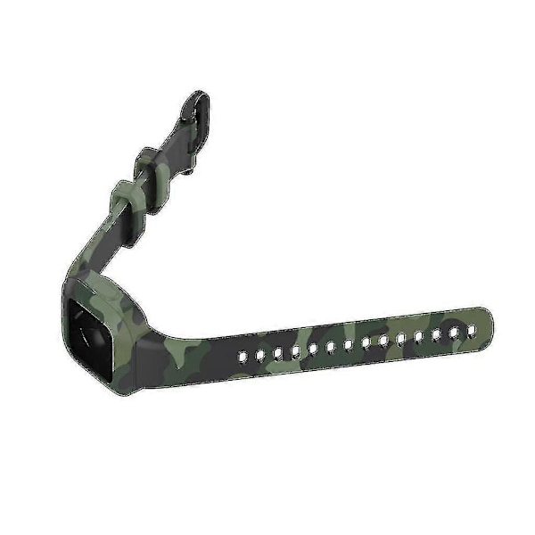 Til Garminfit Jr 3/garmin Vivofit Jr 3 Åndbar Rem Svedtæt Anti-ridse H Camouflage Green