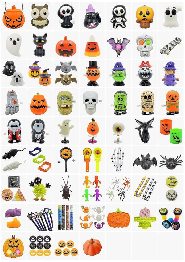 Halloween Blind Box Halloween Dekompression Spoof Legetøj Sjov Blind Box