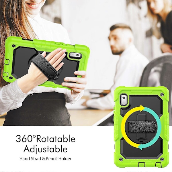 Silikon Hybrid PC-deksel for Lenovo Tab M9 Green