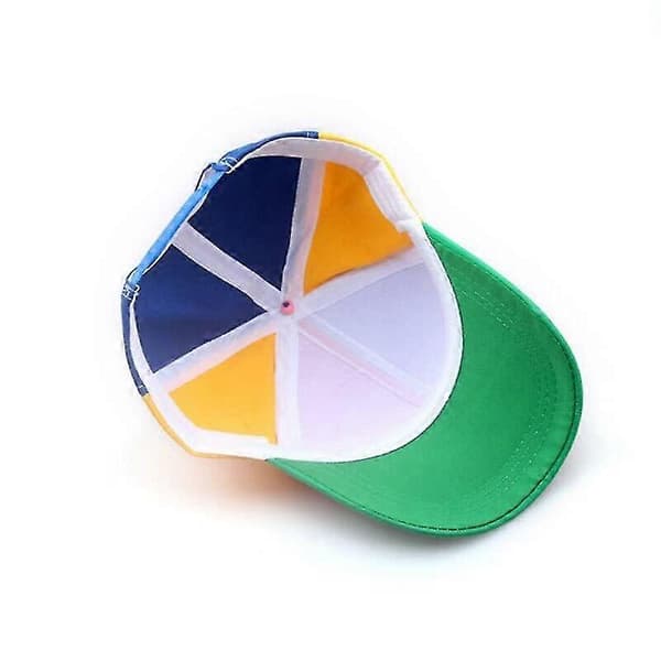 2 st Förälder-barn Baseballkepsar, utomhus Unisex Regnbåge Bambu Dragonfly Solskydd Solhatt A