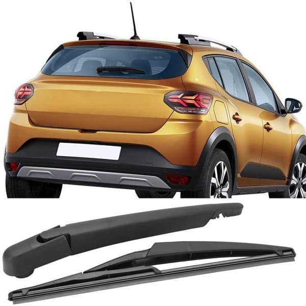 Bil bagrudeviskerbladssæt 287815304R Sort erstatning til DACIA SANDERO 2005-2015