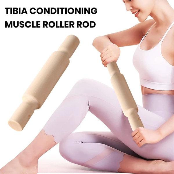 Tibial Conditioning Muscle Roller Bar Muay Thai Taekwondo Body Massager Tibial Splint For Å Lindre Fysioterapi A