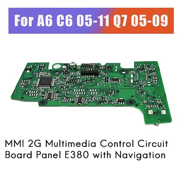 4L0919610 4F1919611 för - A6 05-11 05-09 MMI 2G Multimedia Kontroll Kretskort Panel E380 med Na