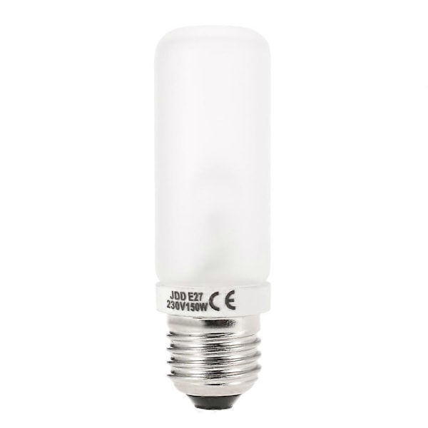 JDD E27 150W 2800K Studio Strobe Valokuvaus Salamavalon Mallinnusvalo Putkilamppu Polttimo 220V-240V / 230V
