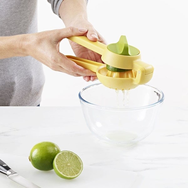 Dobbeltvirkende Citruspresse, Citron Lime Appelsin Saftpresser