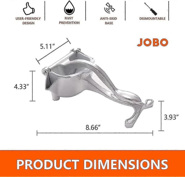 2026 Citronpresser, saftpresser-manuel juicer, citronpresser, cocktailjuicer